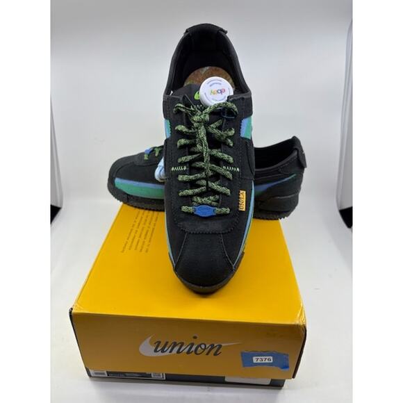 NEW Nike Cortez SP x Union LA Low Top Sneaker DR1413-001 Off Noir Mens Size 11.5